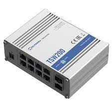 Commutateur POE+ TSW200 non géré Teltonika à 8 ports