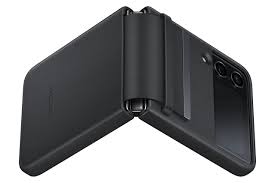 Samsung EF-VF721 Carrying Case (Flap) Samsung Galaxy Z Flip4 Smartphone - Black EF-VF721LBEGCA