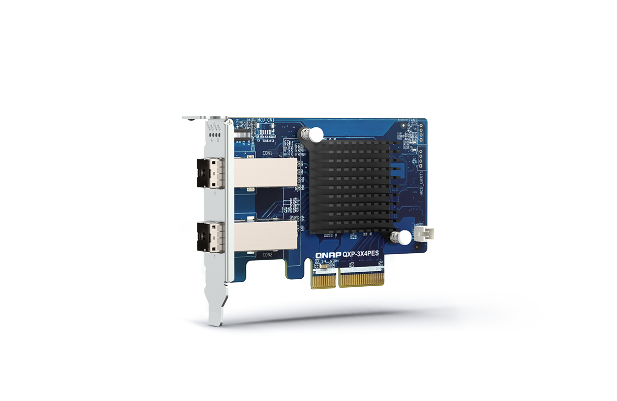 QNAP 2-Port PCIe Gen3 x4 Expansion Card QXP-3X4PES