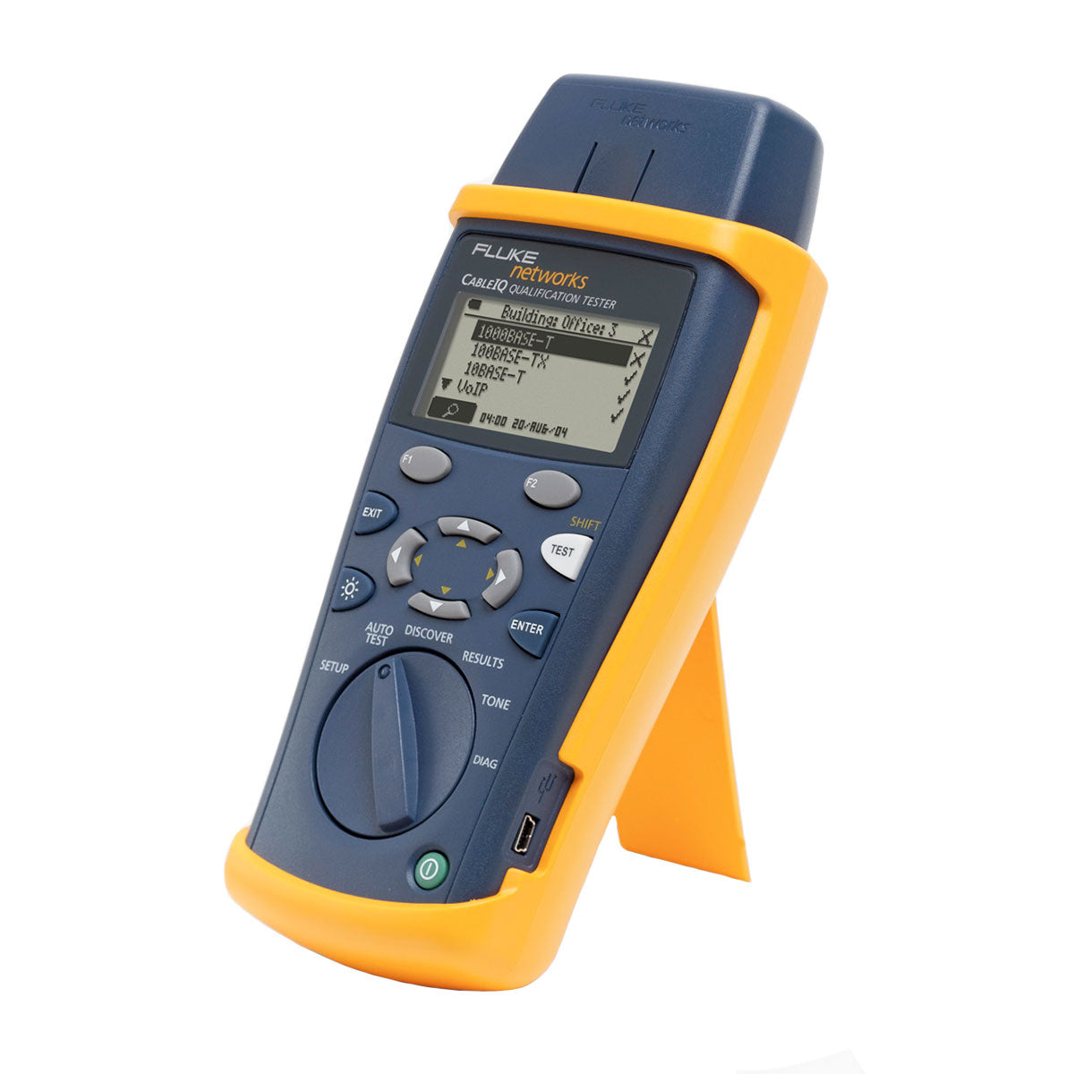 Fluke Networks Cable IQ Qualification Tester - Inside Wiring/Coax Qualification Tester CIQ-100