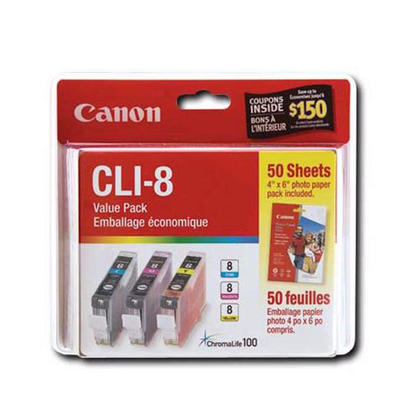 Canon CLI-8 Tri-color Ink Cartridge 0621B014