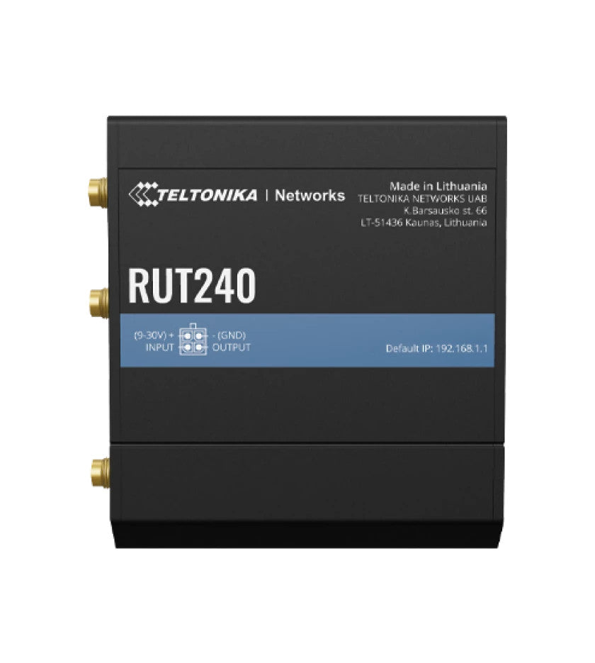 Teltonika 4G/LTE WiFi Routeur cellulaire industriel RUT240