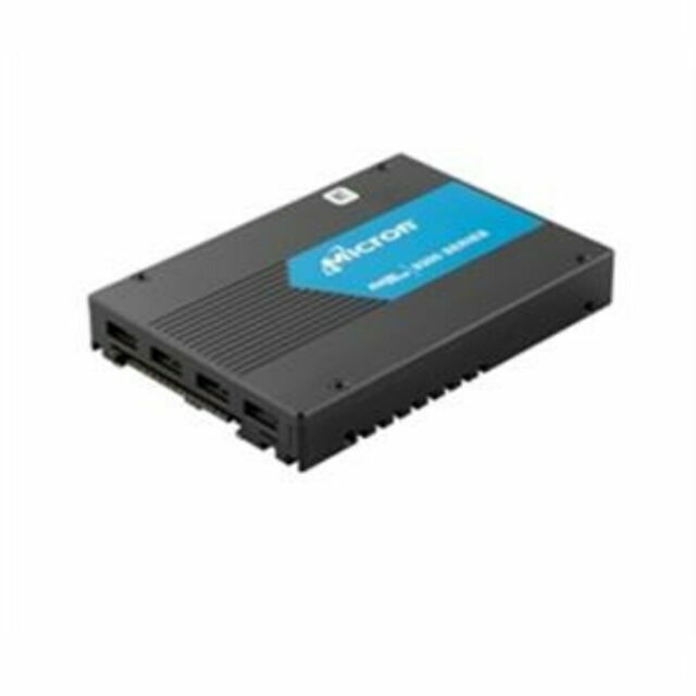 Micron 9300 9300 PRO 3.84 TB Solid State Drive - 2.5" Internal - U.2 (SFF-8639) NVMe (PCI Express 3.0 x4) - Read Intensive MTFDHAL3T8TDP-1AT1ZABYY