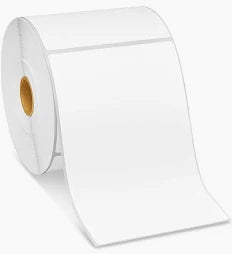 Zebra Label Paper 4 x 6in Direct Thermal Zebra Z-Select 4000D 3 in core 72345