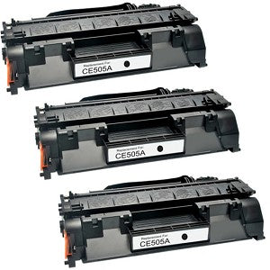 HP 05A Original Laser Toner Cartridge - Black - 2 / Pack CE505A-2PK