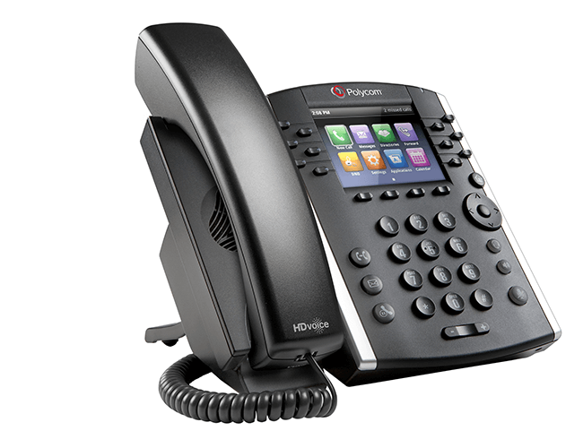 Téléphone IP Polycom® VVX 410 remis à neuf