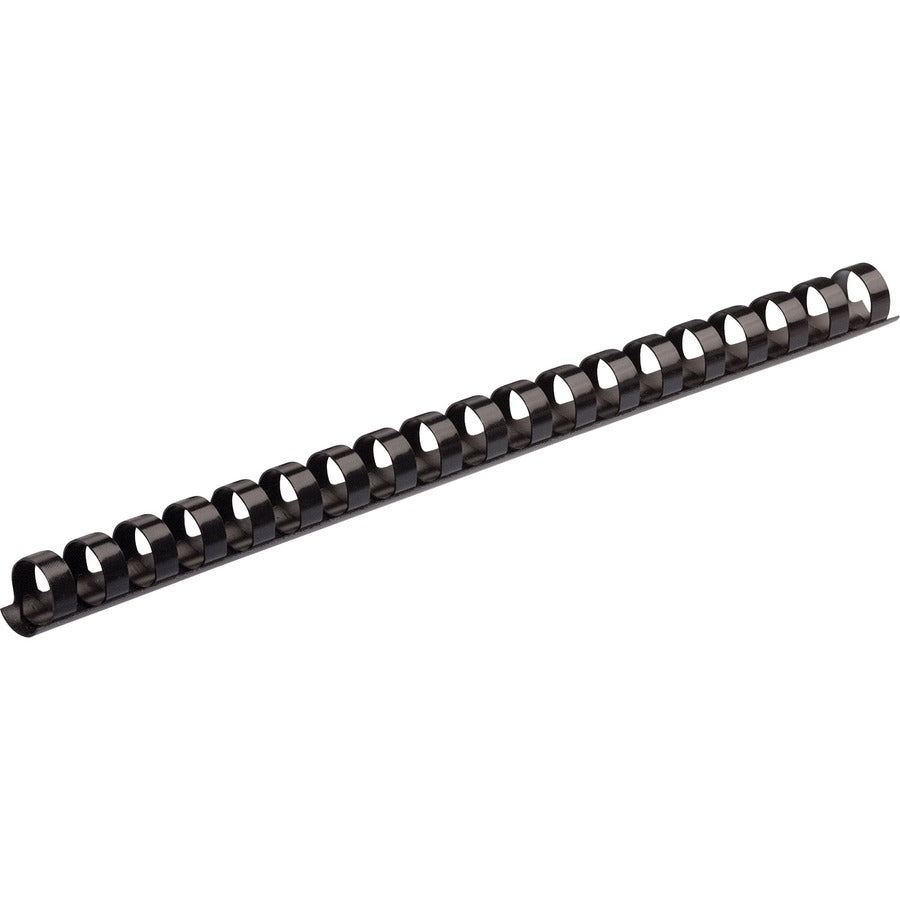 Fellowes Plastic Binding Combs - Black, 5/8" Diameter 52327