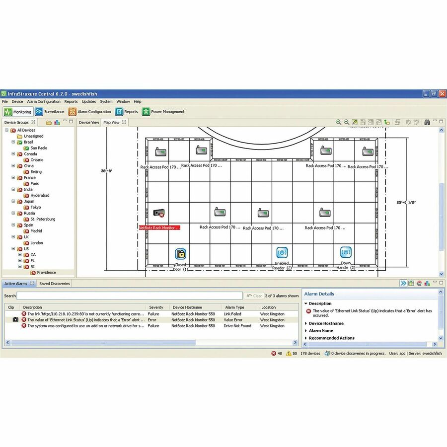 APC by Schneider Electric Infrastructure Management Equipment AP9470