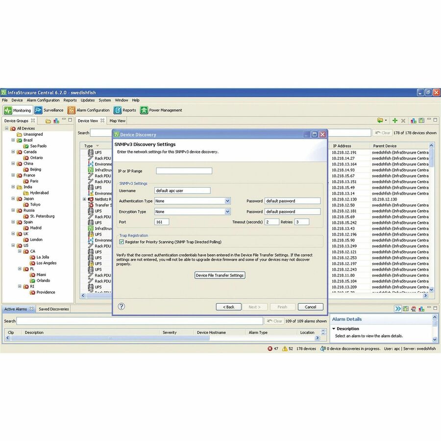 APC by Schneider Electric Infrastructure Management Equipment AP9470