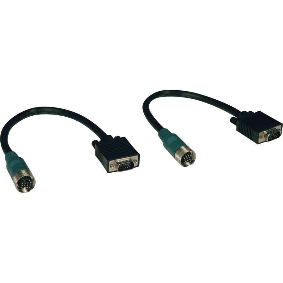 Tripp Lite Easy Pull Type-A VGA Connector Kit RGB M/M EZA-VGAM-2