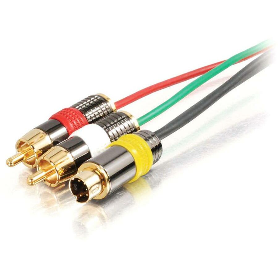 C2G S-Video and Stereo Audio Interconnect Cable - Plenum 40789