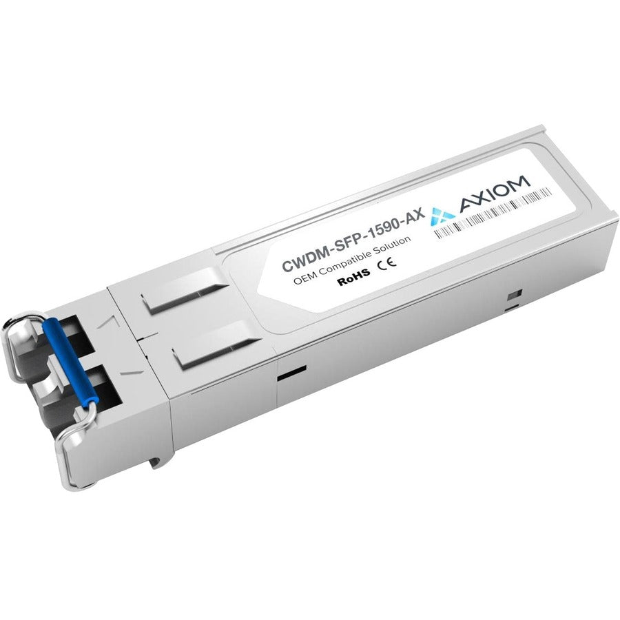 Axiom CWDM SFP 1590nm GE & 1G/2G FC, Red for Cisco - CWDM-SFP-1590 CWDMSFP1590-AX