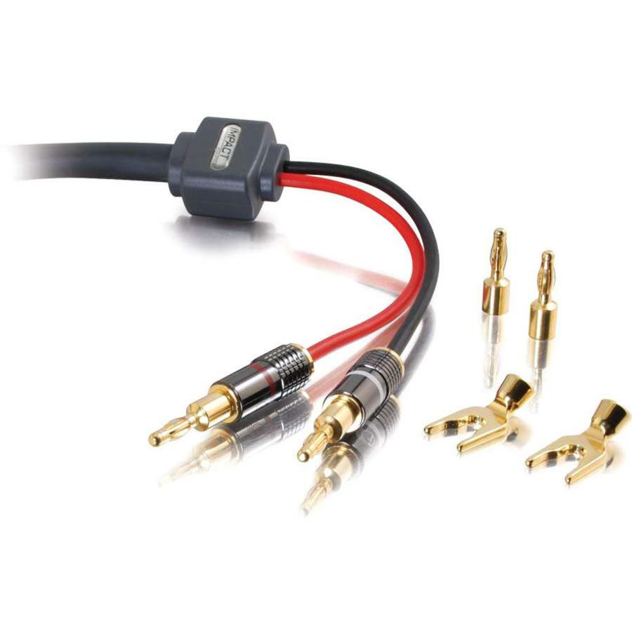 C2G SonicWave Speaker Interconnect Cable 38068