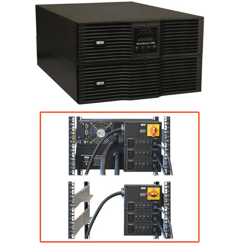 Tripp Lite par Eaton SmartOnline SU10000RT3UG Onduleur 10 kVA montable en tour/sur rack SU10000RT3UG