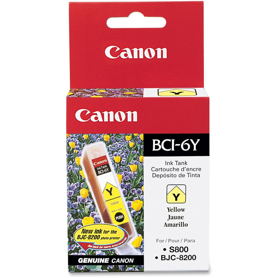 Canon BCI-6Y Original Ink Cartridge 4708A003