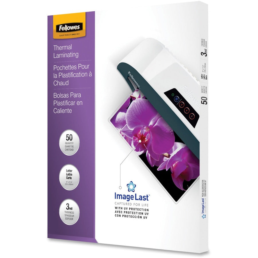 Fellowes ImageLast Thermal Laminating Pouches 52225