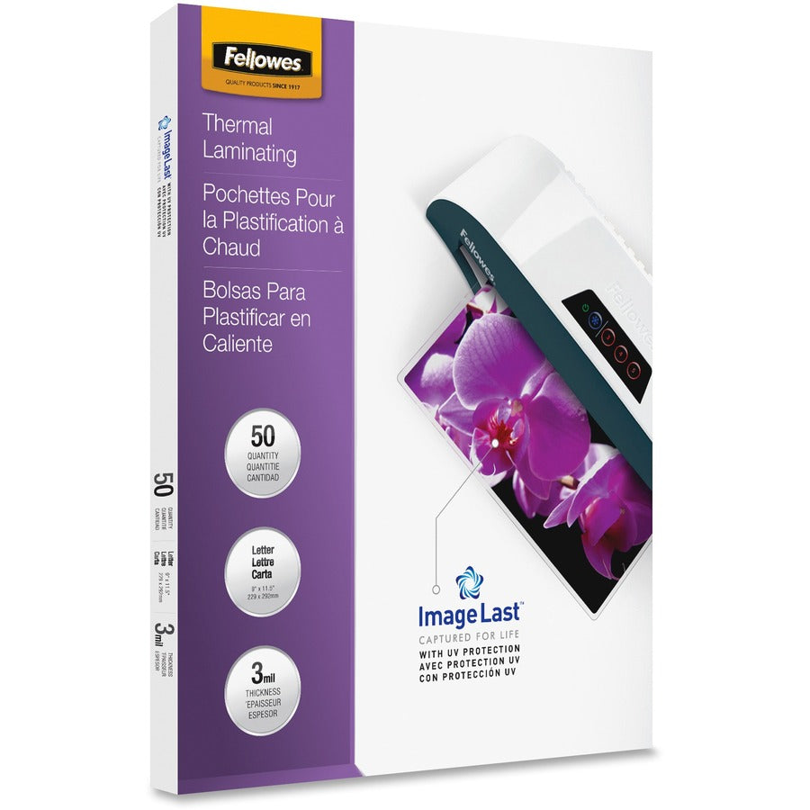 Fellowes ImageLast Thermal Laminating Pouches 52225