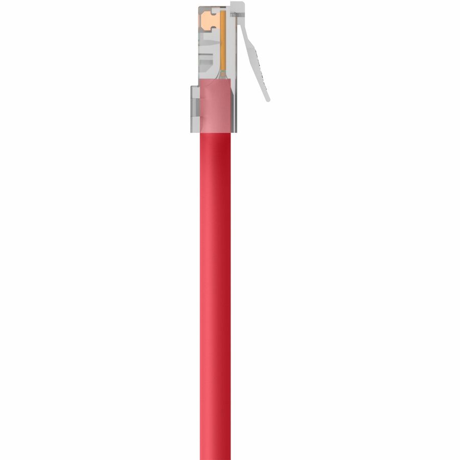 Belkin CAT6 Ethernet Patch Cable, RJ45, M/M A3L980-25-RED