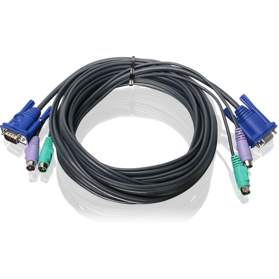 IOGEAR 16ft (5m) PS/2 VGA KVM Cable G2L5005P