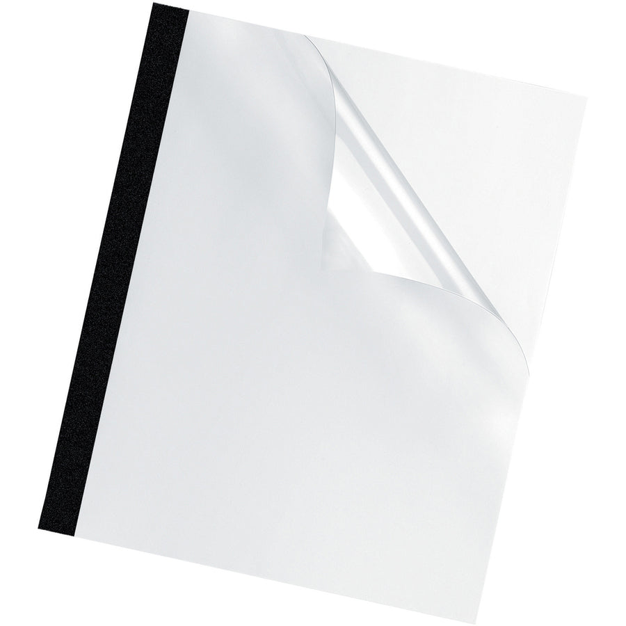 Fellowes Thermal Presentation Covers - 1/2" , 120 sheets, Black 5256601