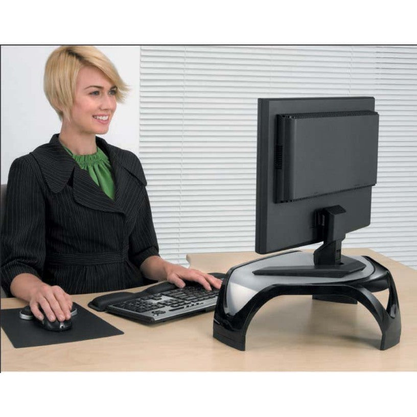 Fellowes Smart Suites Corner Monitor Riser 8020101