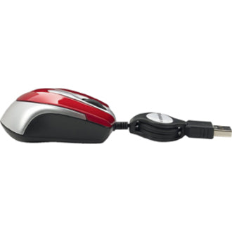 Verbatim Mini Travel Optical Mouse - Red 97255