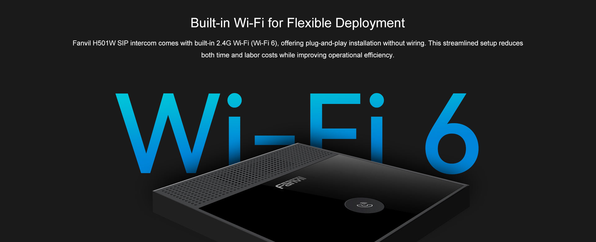 H501W Hotel Mini SIP Intercome