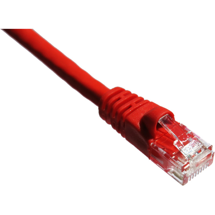 Axiom 1FT CAT6 UTP 550mhz Patch Cable Snagless Molded Boot (Red) C6MB-R1-AX