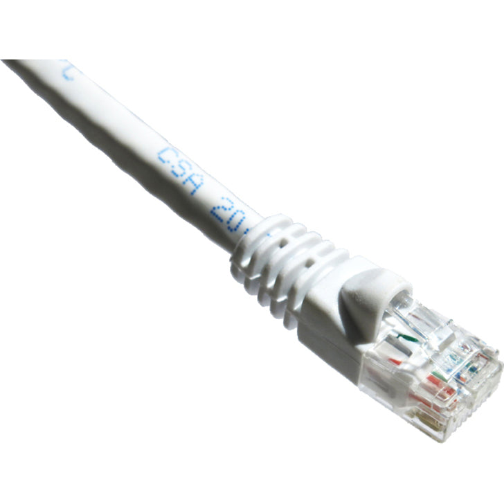 Axiom 1FT CAT6 UTP 550mhz Patch Cable Snagless Molded Boot (White) C6MB-W1-AX