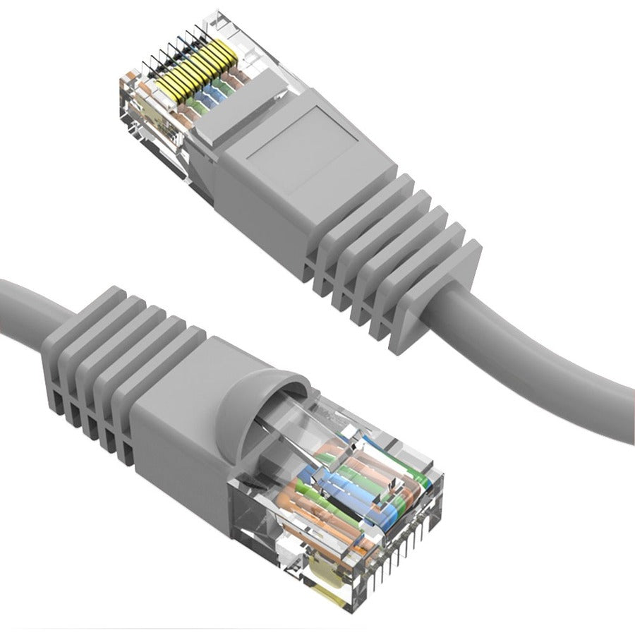 Axiom 2FT CAT6 UTP 550mhz Patch Cable Snagless Molded Boot (Gray) C6MB-G2-AX