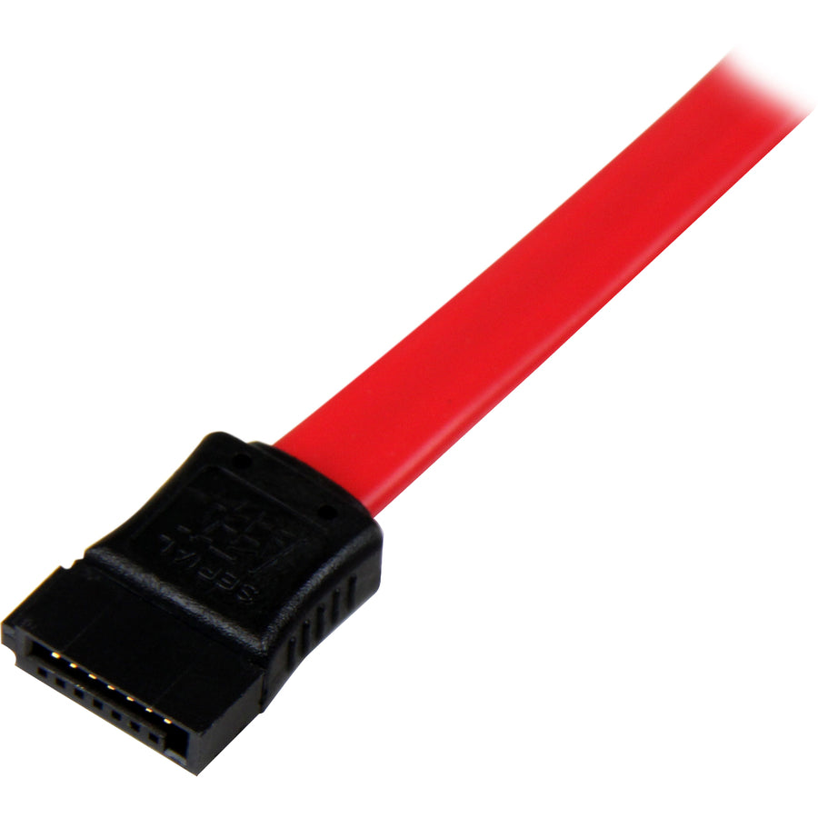 StarTech.com 18in SATA to Left Side Angle SATA Serial ATA Cable SATA18LSA1