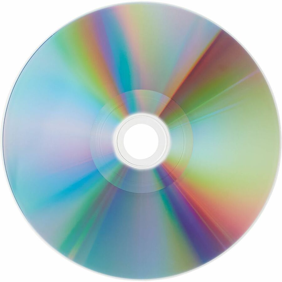 Verbatim CD-R 700MB 52X Shiny Silver Silk Screen Printable, Hub Printable - 100pk Spindle 97934