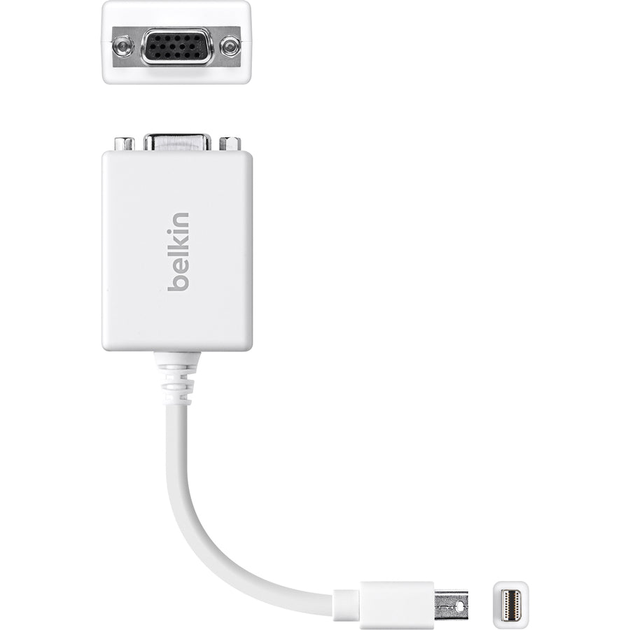 Belkin Mini DisplayPort to VGA Video Adapter, M/F, 1080p F2CD049B