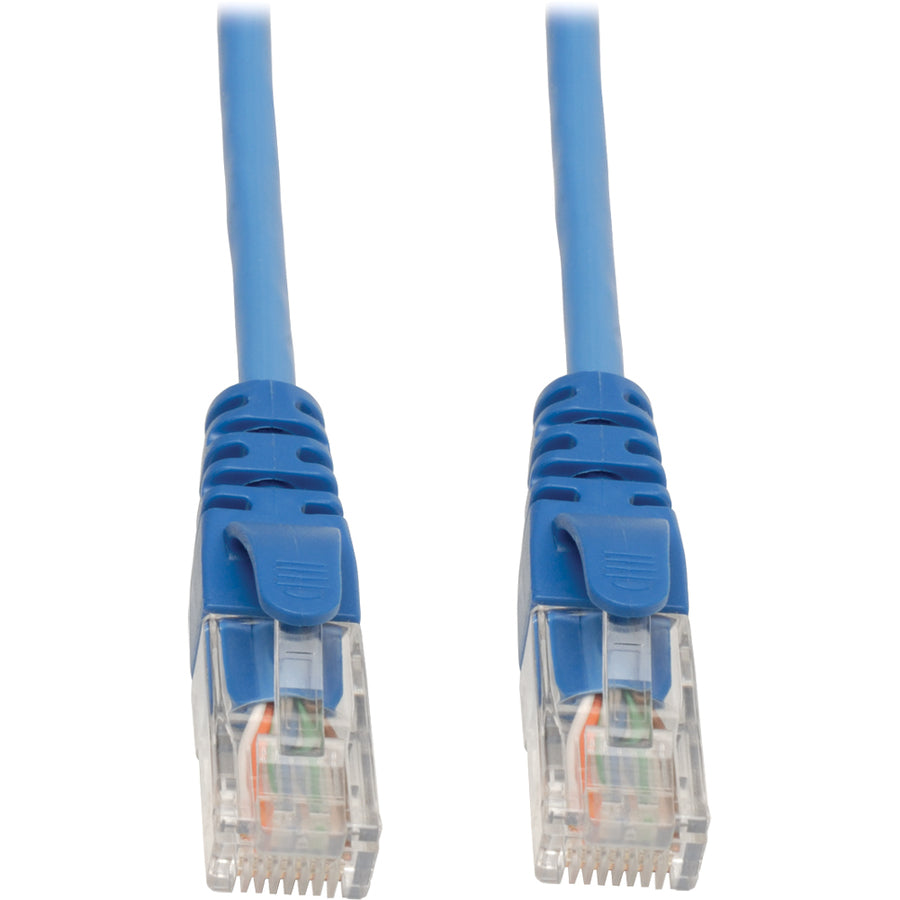 Tripp Lite by Eaton 75-ft Cat5e Plenum Rated Snagless Patch Cable, (RJ45 M/M ) - Blue N003-075-BL-P