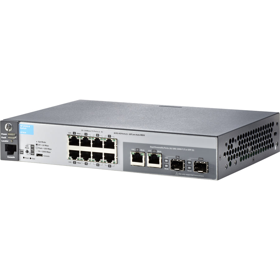 HPE 2530-8 Ethernet Switch J9783A