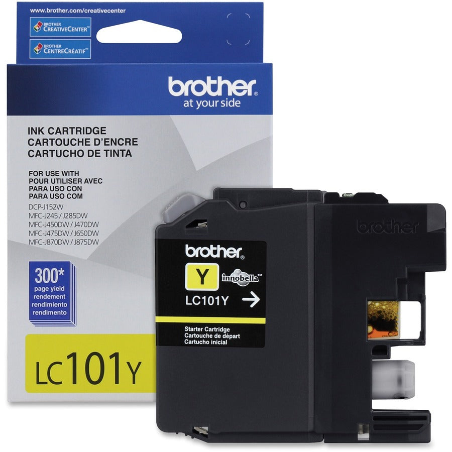 Brother Ink Cartridge Yellow LC101YS