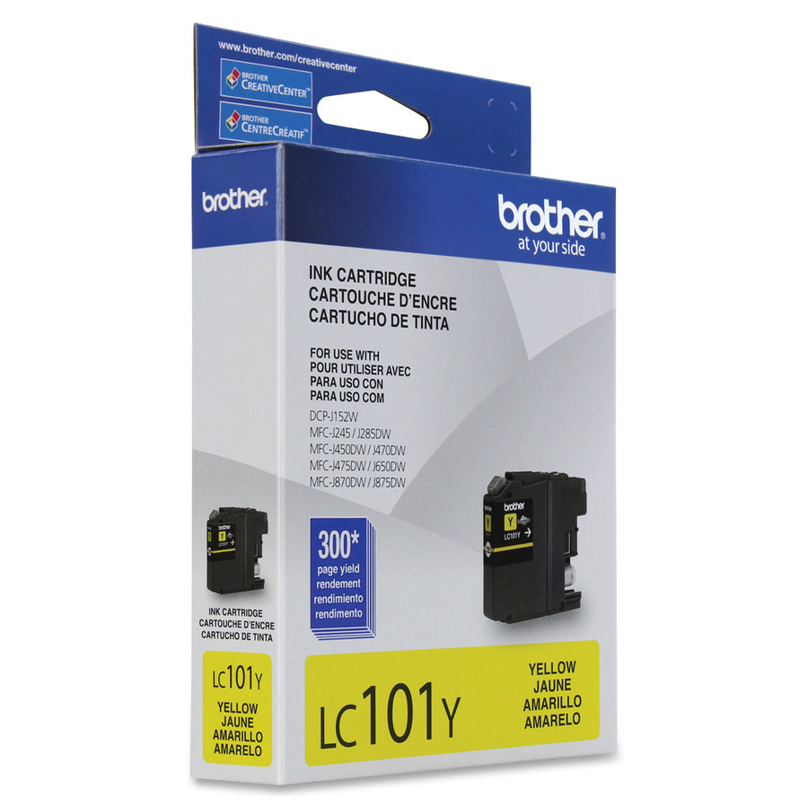 Brother Ink Cartridge Yellow LC101YS