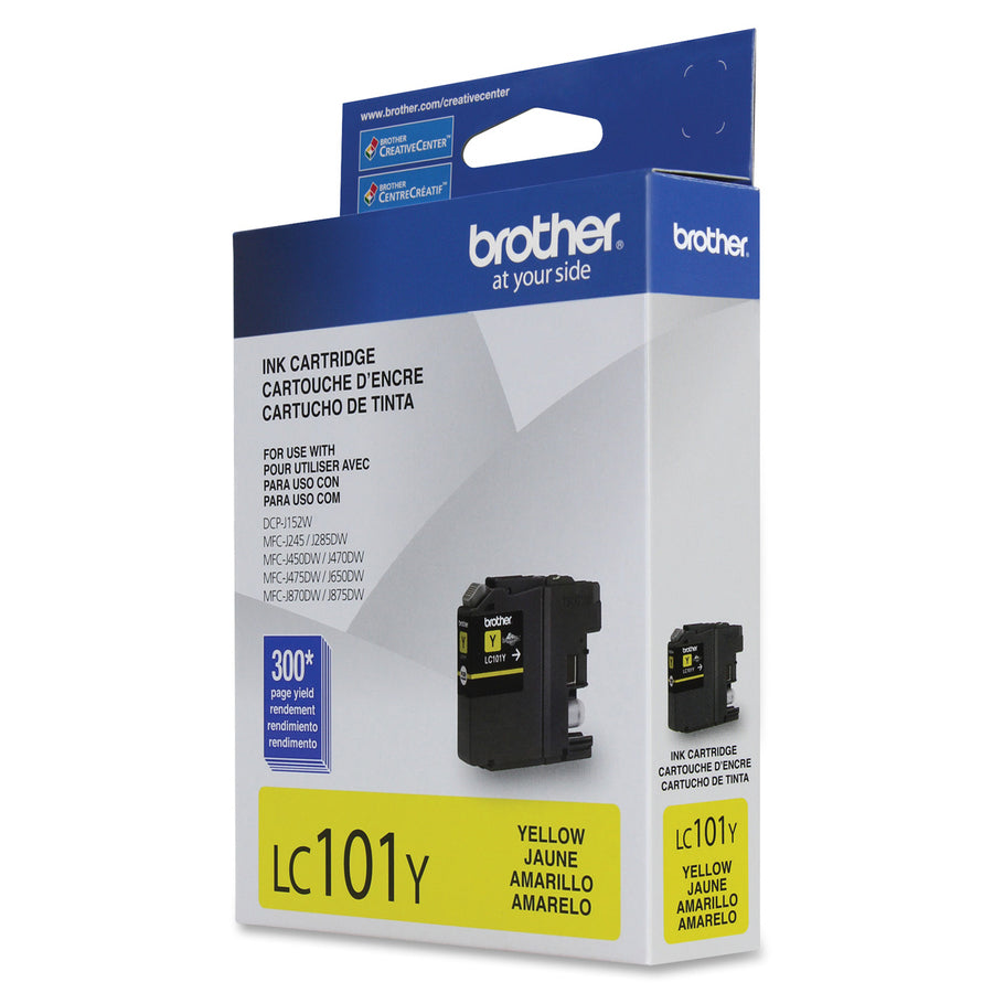 Brother Ink Cartridge Yellow LC101YS