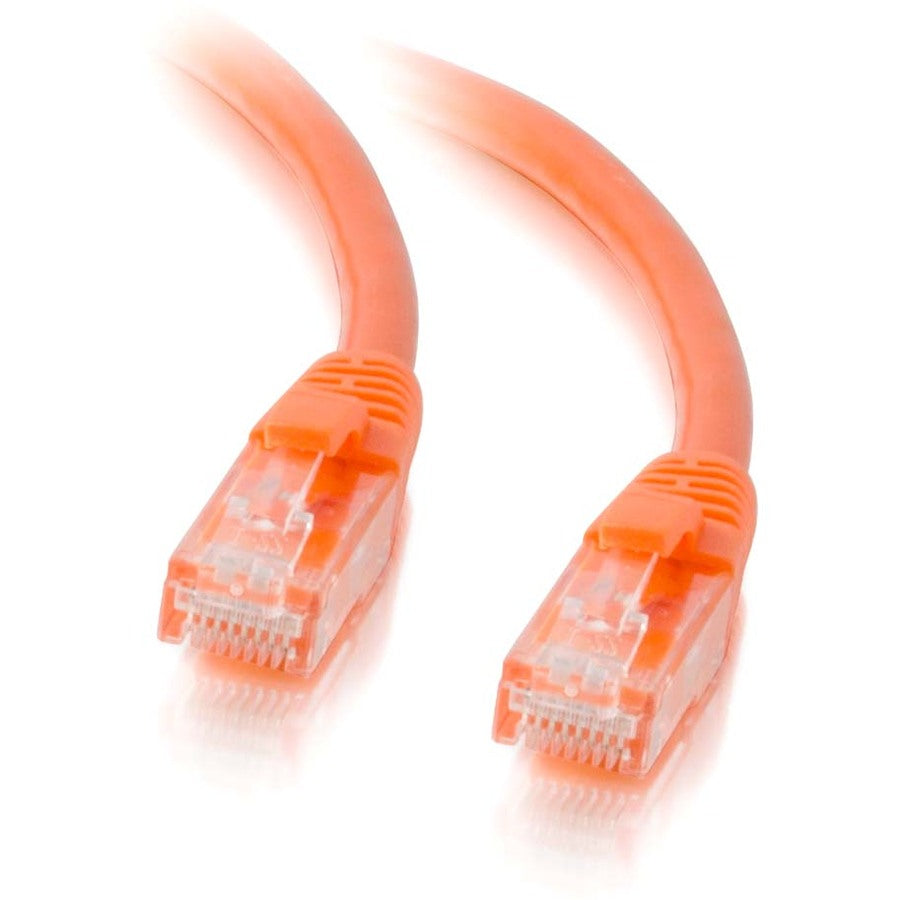 C2G 6in Cat5e Snagless Unshielded (UTP) Network Patch Cable - Orange 00937