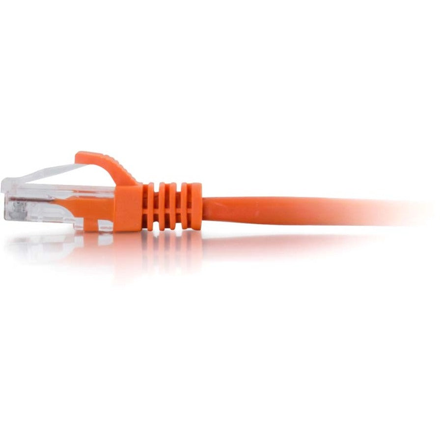 C2G 6in Cat5e Snagless Unshielded (UTP) Network Patch Cable - Orange 00937