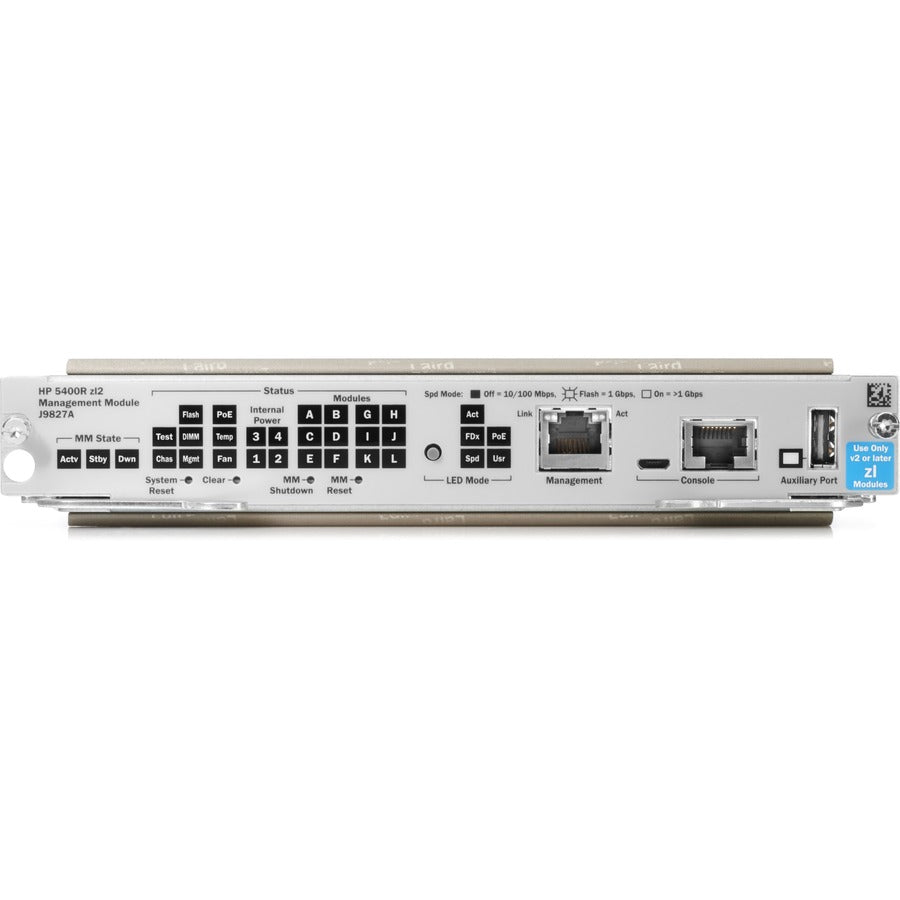 HPE 5400R zl2 Management Module J9827A