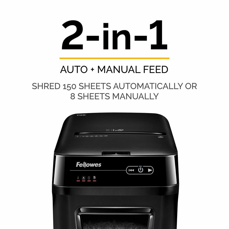 Fellowes AutoMax&trade; 150C Hands Free Paper Shredder 4680001