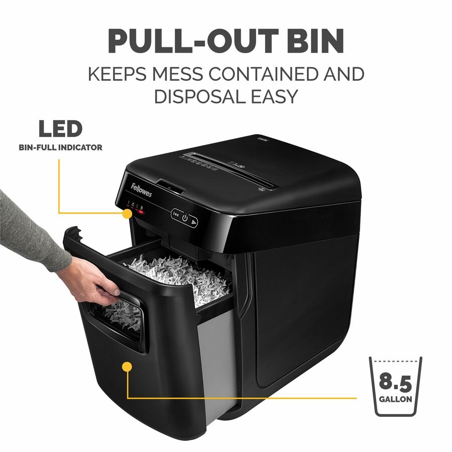 Fellowes AutoMax&trade; 150C Hands Free Paper Shredder 4680001