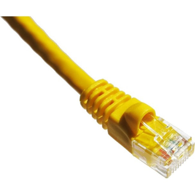 Axiom 1FT CAT5E 350mhz Patch Cable Molded Boot (Yellow) C5EMB-Y1-AX