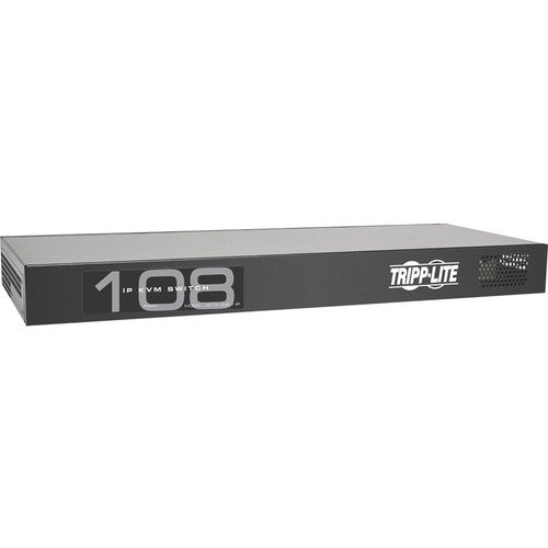 Tripp Lite by Eaton 8-Port NetCommander 1U Rackmount Cat5 KVM Switch w/ IP B072-008-1-IP