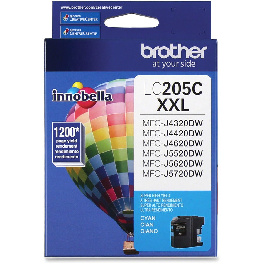 Brother Innobella LC205CS Original Inkjet Ink Cartridge - Cyan - 1 Pack LC205CS