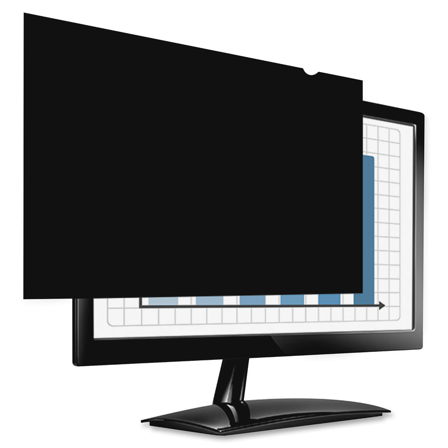 Fellowes PrivaScreen&trade; Blackout Privacy Filter - 27.0" Wide 4815001