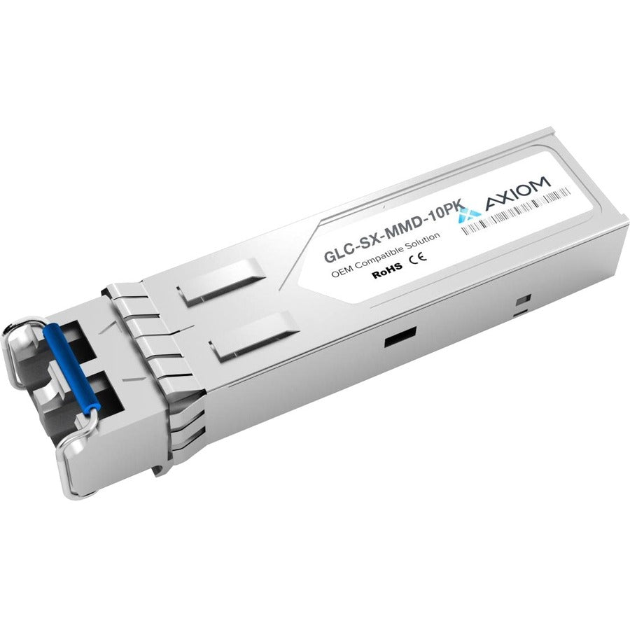 Axiom 1000BASE-SX SFP Transceiver for Cisco (10-Pack) - GLC-SX-MMD GLC-SX-MMD-10PK