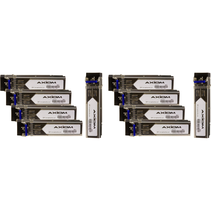 Axiom 1000BASE-SX SFP Transceiver for Cisco (10-Pack) - GLC-SX-MMD GLC-SX-MMD-10PK