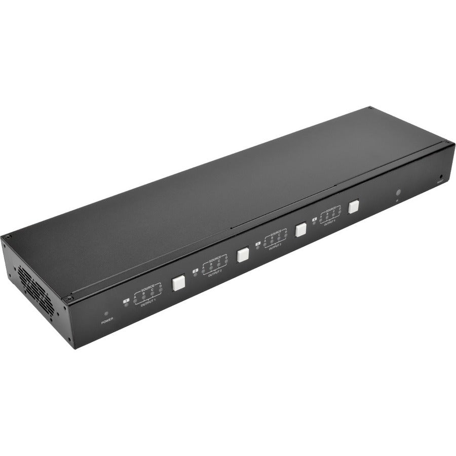 Tripp Lite by Eaton BHDBT-T-SI-4X4 HDBaseT HDMI over Cat5e/6/6a 4x4 Extender Matrix Transmitter BHDBT-T-SI-4X4